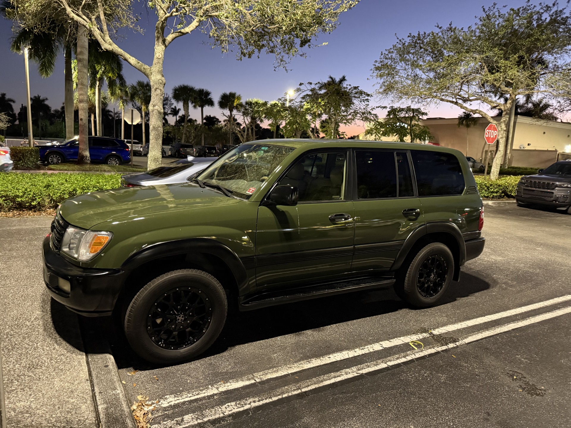 2004 Toyota Land Cruiser, Toyota Army Green 100-series, South Florida